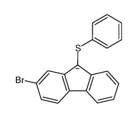 2-bromo-9-(phenylthio)fluorenide anion结构式