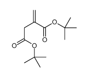 ditert-butyl 2-methylidenebutanedioate结构式