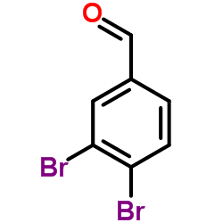 3,4-Dibromobenzaldehyde Structure