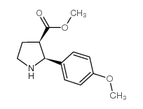 (2S,3R)-2-(4-甲氧基苯基)吡咯烷-3-甲酸甲酯图片