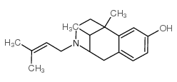 (+)-pentazocine结构式