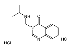 3-[(propan-2-ylamino)methyl]quinazolin-4-one,dihydrochloride结构式