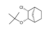 exo-3-chloro-exo-2-norbornyl tert-butyl ether结构式