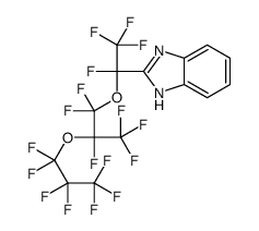 PERFLUORO(5-METHYL-3,6-DIOXANONAN-2-YL)-2-1H-BENZIMIDAZOLE picture