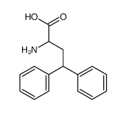 2-Amino-4,4-diphenylbutanoic acid Structure