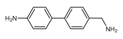 4-amino-4'-aminomethylbiphenyl结构式