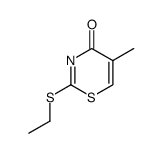 2-(ethylthio)-5-methyl-4H-1,3-thiazin-4-one Structure