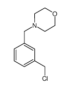 4-(3-Chloromethyl-benzyl)-morpholine Structure