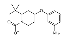 1-BOC-4-(3-AMINOPHENOXY)PIPERIDINE structure