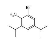 2-bromo-4,6-bis(1-methylethyl)aniline Structure