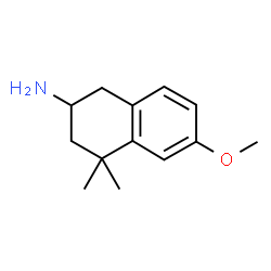 2-Naphthylamine,1,2,3,4-tetrahydro-6-methoxy-4,4-dimethyl-(8CI) structure