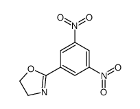 2-(3,5-dinitrophenyl)-4,5-dihydro-1,3-oxazole结构式