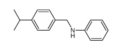 N-(4-isopropylbenzyl)benzenamine结构式