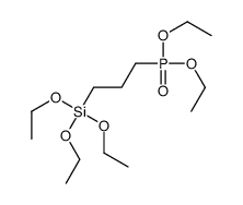 3-diethoxyphosphorylpropyl(triethoxy)silane Structure