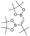 (E)-2,2'-(3,3-diMethylbut-1-ene-1,2-diyl)bis(4,4,5,5-tetraMethyl-1,3,2-dioxaborolane) structure