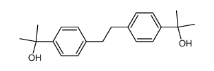 4,4'-bis-(α-hydroxy-isopropyl)-bibenzyl结构式