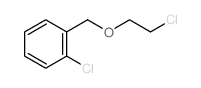 Benzene,1-chloro-2-[(2-chloroethoxy)methyl]- Structure