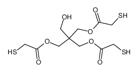 pentaerythritol tris(thioglycolate)结构式