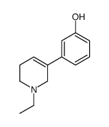 3-(1-ethyl-3,6-dihydro-2H-pyridin-5-yl)phenol结构式