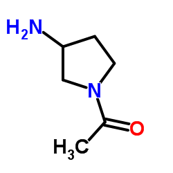 1-(3-Amino-1-pyrrolidinyl)ethanone picture