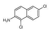 1,6-dichloro-[2]naphthylamine结构式