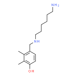 [[(6-aminohexyl)amino]methyl]dimethylphenol Structure
