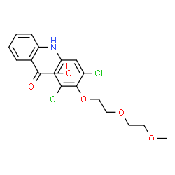 Benzoic acid,2-[[3,5-dichloro-4-[2-(2-methoxyethoxy)ethoxy]phenyl]amino]- picture