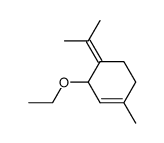 ethyl-p-mentha-1,4(8)-dien-3-yl ether Structure