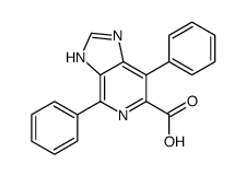 4,7-diphenyl-3H-imidazo[4,5-c]pyridine-6-carboxylic acid结构式