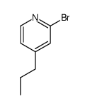 2-bromo-4-propyl-pyridine Structure