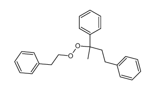 (1-Methyl-1,3-diphenylpropyl)(2-phenylethyl)peroxid Structure