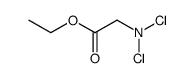 N,N-dichloro-glycine ethyl ester结构式