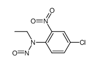 (4-Chloro-2-nitrophenyl)ethylnitrosamine结构式