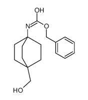 BENZYL (4-(HYDROXYMETHYL)BICYCLO[2.2.2]OCTAN-1-YL)CARBAMATE structure