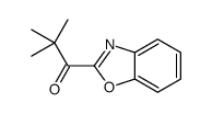 1-(1,3-benzoxazol-2-yl)-2,2-dimethylpropan-1-one Structure