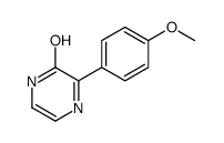 3-(4-methoxyphenyl)-1H-pyrazin-2-one Structure