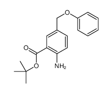 tert-butyl 2-amino-5-(phenoxymethyl)benzoate结构式