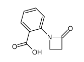 2-(2-oxoazetidin-1-yl)benzoic acid Structure