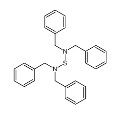 N-benzyl-N-(dibenzylamino)sulfanyl-1-phenylmethanamine Structure