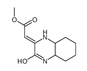 methyl 2-(3-oxo-1,4,4a,5,6,7,8,8a-octahydroquinoxalin-2-ylidene)acetate Structure