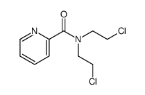 N,N-bis(2-chloroethyl)pyridine-2-carboxamide Structure