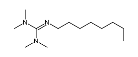 1,1,3,3-tetramethyl-2-octylguanidine Structure