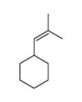 2-methylprop-1-enylcyclohexane结构式