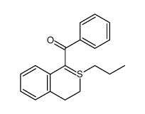 phenyl(2-propyl-3,4-dihydro-24-isothiochromen-1-yl)methanone结构式