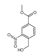 methyl 4-(hydroxymethyl)-3-nitrobenzoate Structure