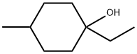 Cyclohexanol, 1-ethyl-4-methyl- Structure