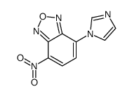 7-imidazol-1-yl-4-nitro-2,1,3-benzoxadiazole Structure