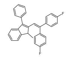 2-[2,2-bis(4-fluorophenyl)ethenyl]-1-methyl-3-phenyl-1H-indene Structure