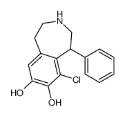 6-chloro-5-phenyl-2,3,4,5-tetrahydro-1H-3-benzazepine-7,8-diol Structure