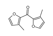 bis(3-methylfuran-2-yl)methanone Structure